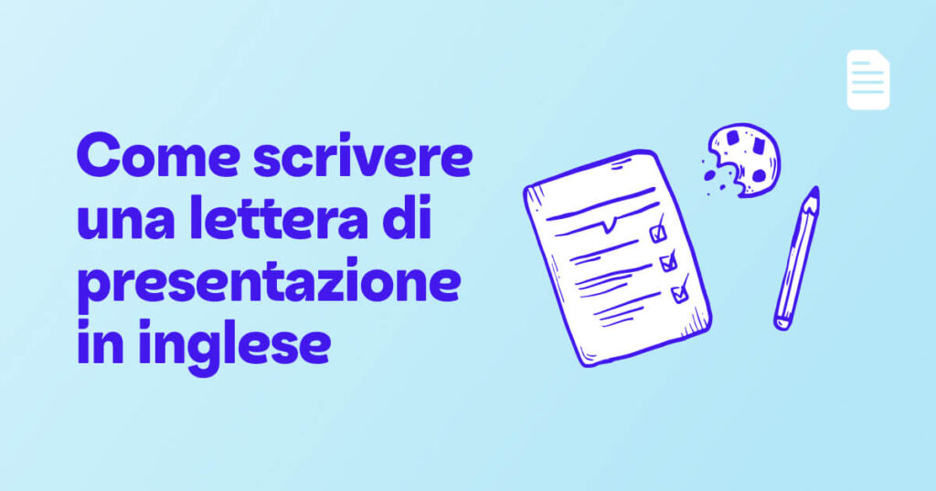 Come scrivere una lettera di presentazione in inglese