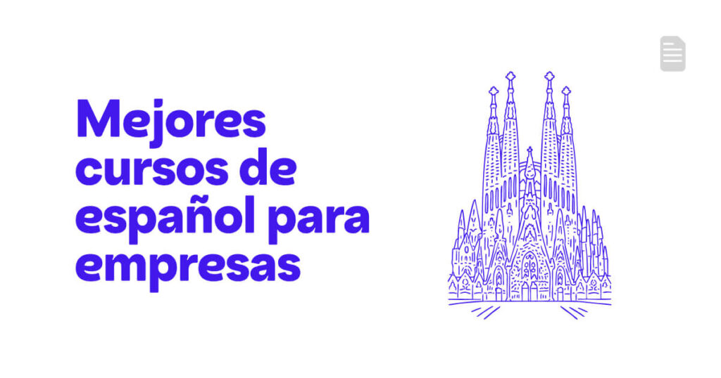 Mejores cursos de español para empresas