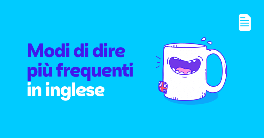 Modi di dire in inglese