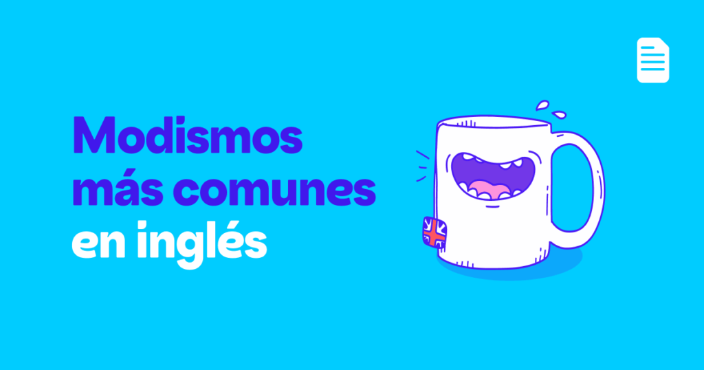 Modismos en inglés más comunes