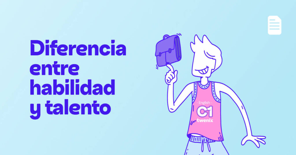 diferencia entre habilidad y talento