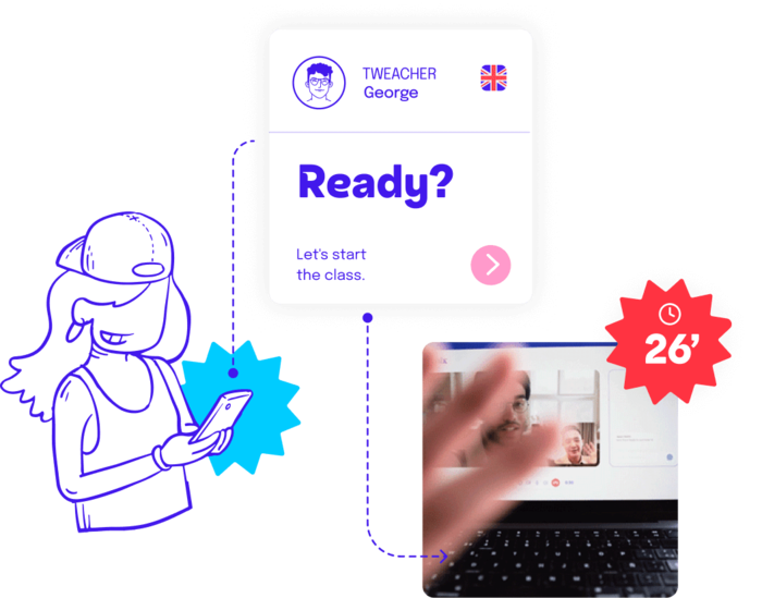 Tweacher Let's start the class 26'