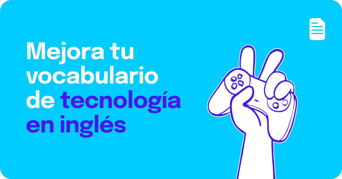 Vocabulario tecnología inglés