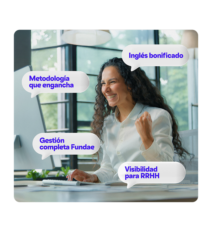 Curso de inglés bonificado con Fundae