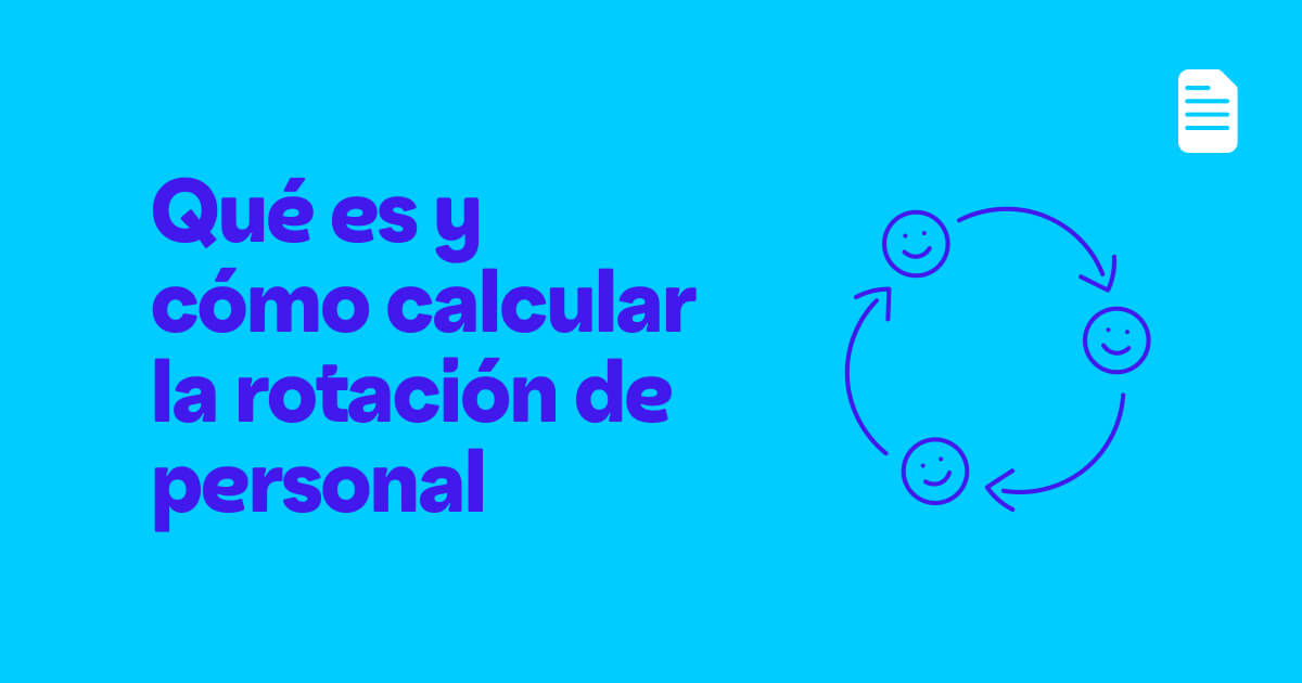 qué es y cómo calcular la rotación de personal